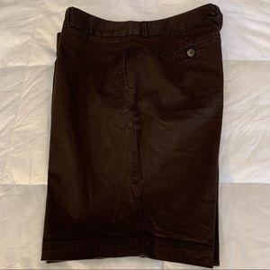 Dockers Low Rise Curvy Button Front Bermuda Shorts